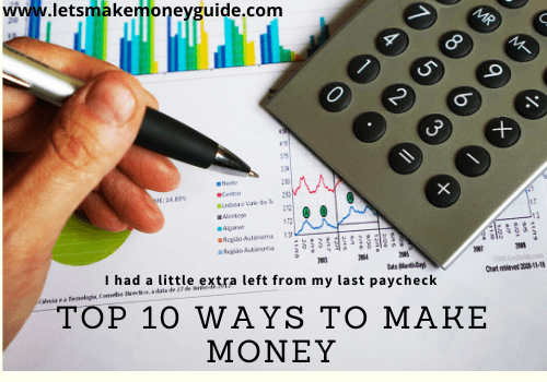 Ways To Make Money Quickly